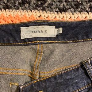 Torrid jean shorts